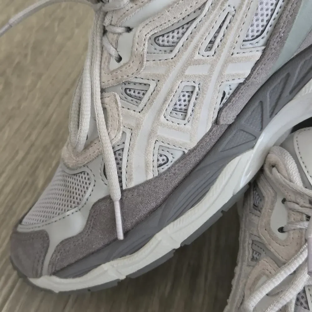 Asics Gel-NYC Glacier Men's US 8.5 Gray Gravel 1203A383 025